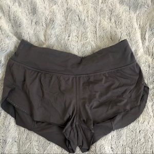 Lululemon Running Shorts Gray 2.5 Inseam